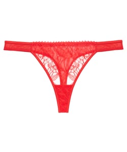Lace thong;