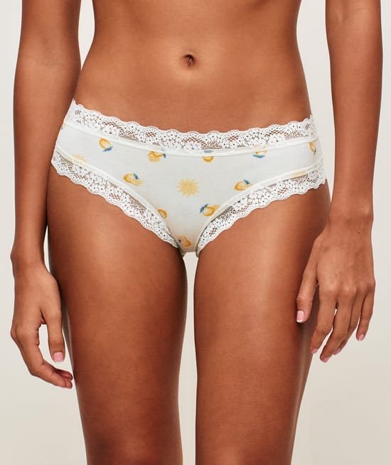 Cheeky cotton lemon pattern;