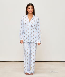 Chemise ray&eacute;e en jersey Winnie l'Ourson;