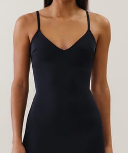 Microfibre shaping dress;