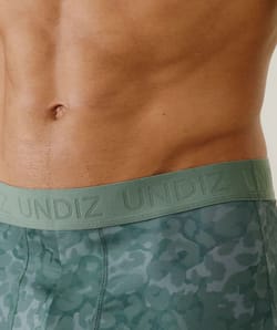 Boxer à motifs en coton;