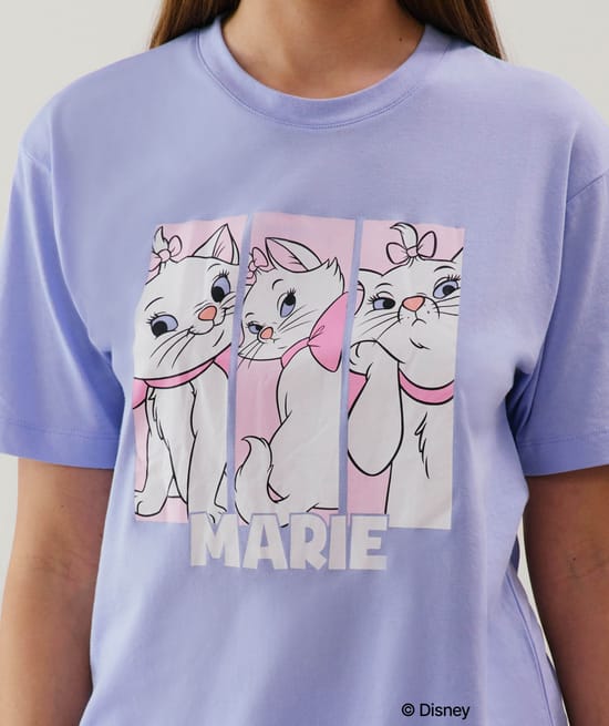 Top en jersey Marie bleu;