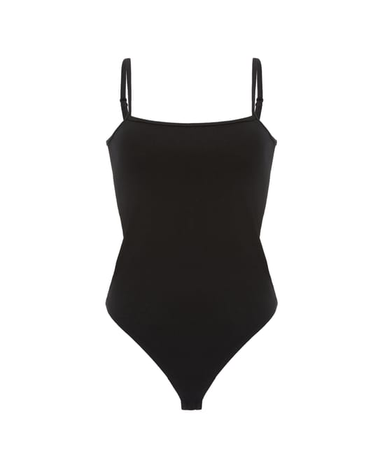 Ribbed jersey Bodysuit;