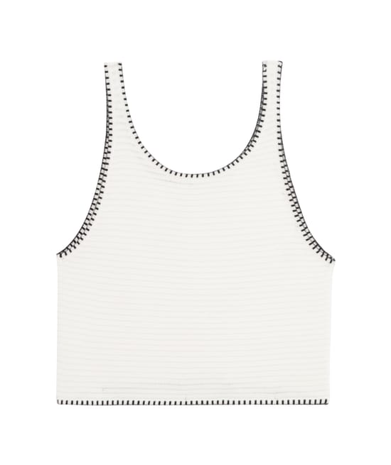 Gehaakte tanktop;