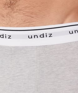 Boxer uni en coton;