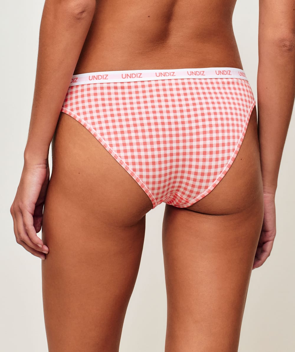 Cotton panty with vivhy print;