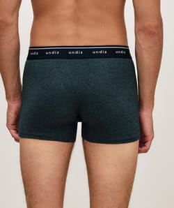 Plain cotton boxer shorts;