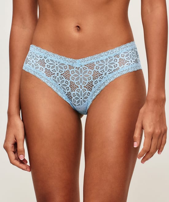 Lace cheeky;