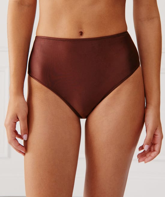 Culotte taille haute - bas de maillot de bain;