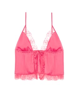 Satijnen en kanten topje;