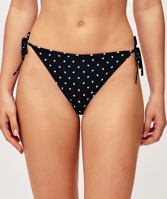 Bikini - Swimsuit bottoms with hearts;