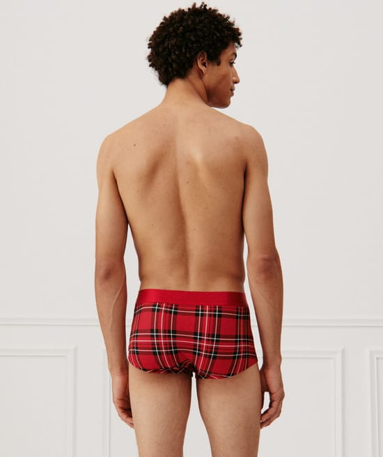 Korte boxer van jersey ;