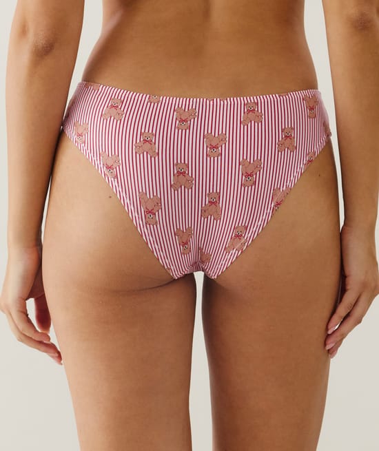 Lote de 3 bragas de algodón con estampados;