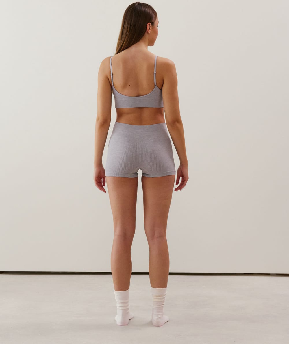 Sujetador de triángulo sin costuras;