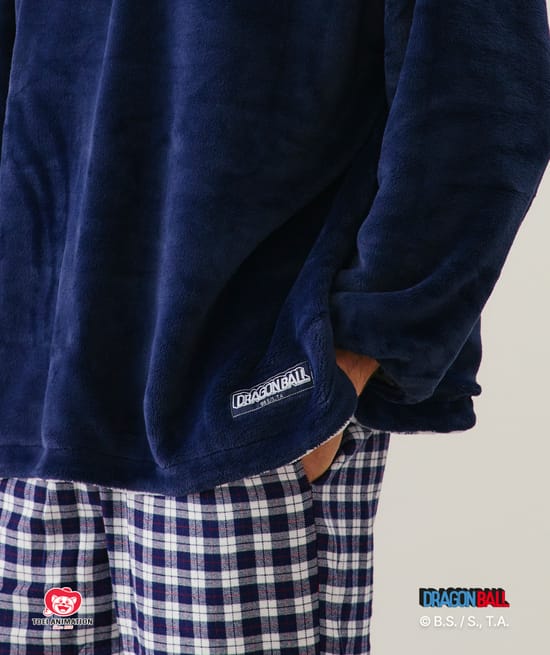 Plaid sweater Dragon Ball;
