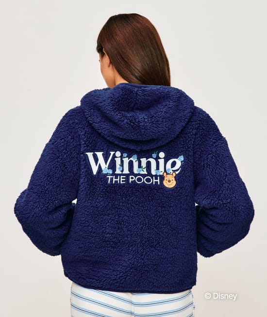 Veste en sherpa Winnie L'Ourson;