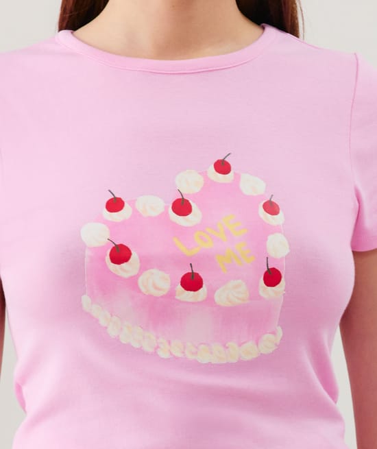 Top en jersey à motifs;