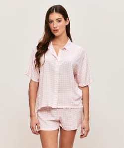 Ensemble de pyjama vichy;
