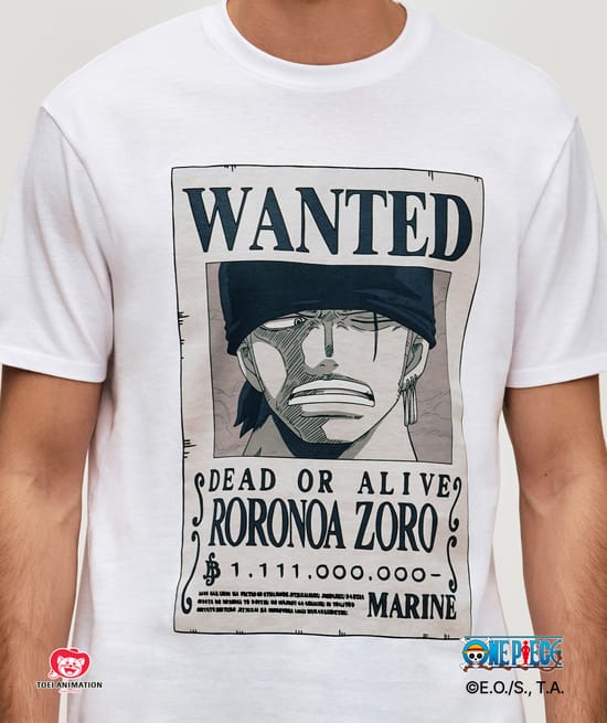 Roronoa Zoro t-shirt and boxer set;