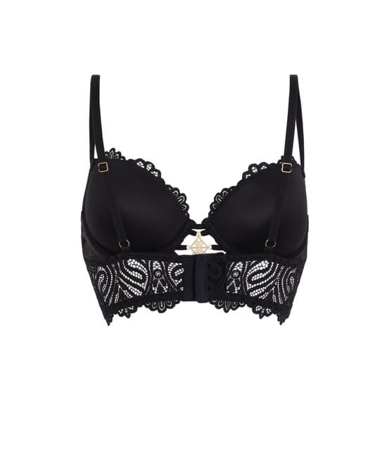 soutien-gorge ampli bustier d&eacute;tail bijou;