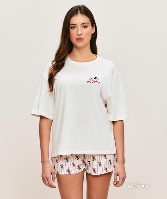 Short coton Mickey;