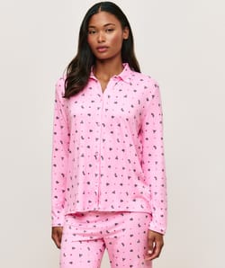 Patterned jersey pyjama set;