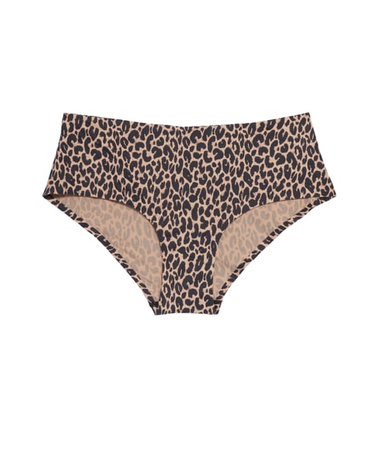 Shorty léopard en microfibre - SOFTIZ;