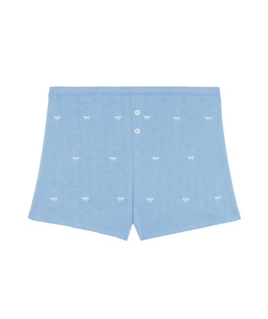 Short en pointelle;