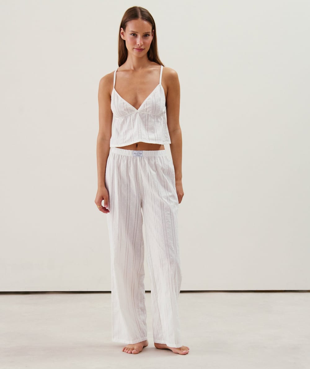Pantalon droit;