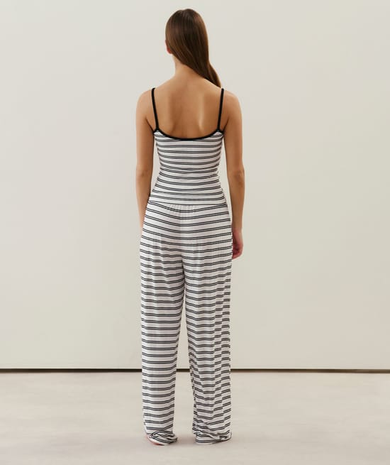 Gestreepte broek;