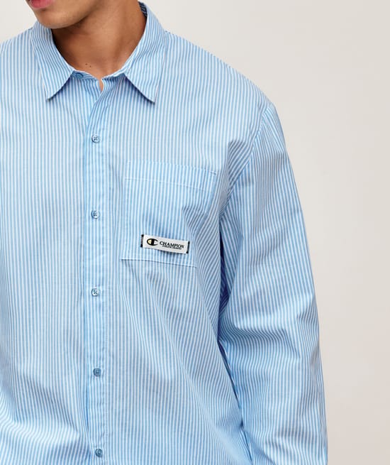 Champion striped cotton shirt;