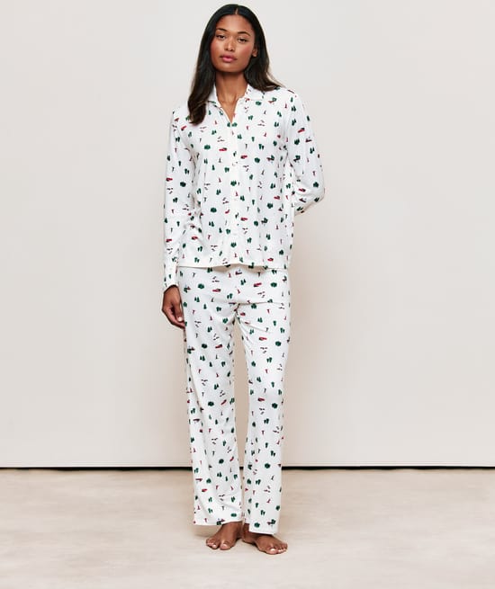 Ensemble de pyjama jersey à motifs;