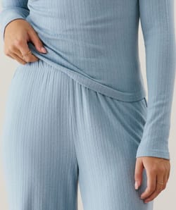 Pantalón de pointelle;