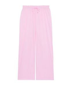 Katoenen broek met strepen;