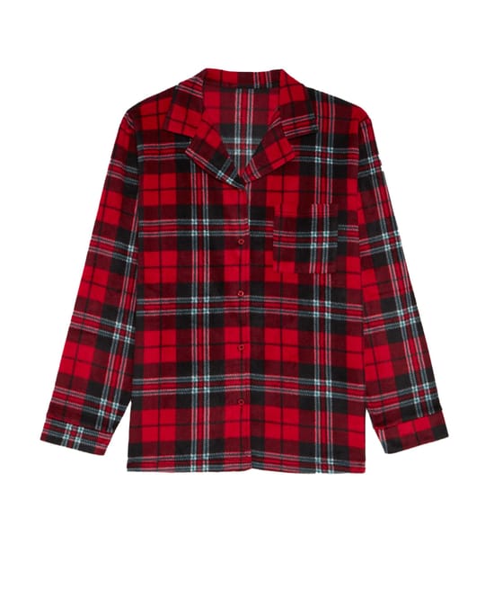Chemise à carreaux;
