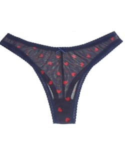 Tanga de malla;