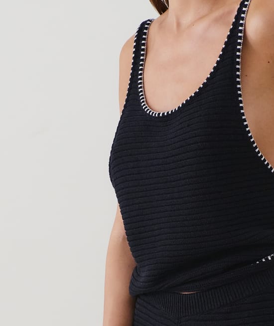 Gehaakte tanktop;