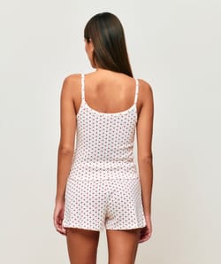 Pointelle shorts;