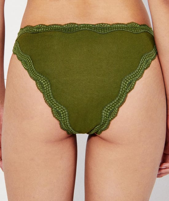 Culotte menstruelle en coton;