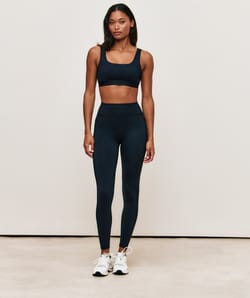 Microfibre sports legging;