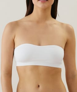 Soutien-gorge bandeau en seamless;