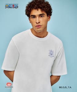 One Piece oversized katoenen T-shirt;