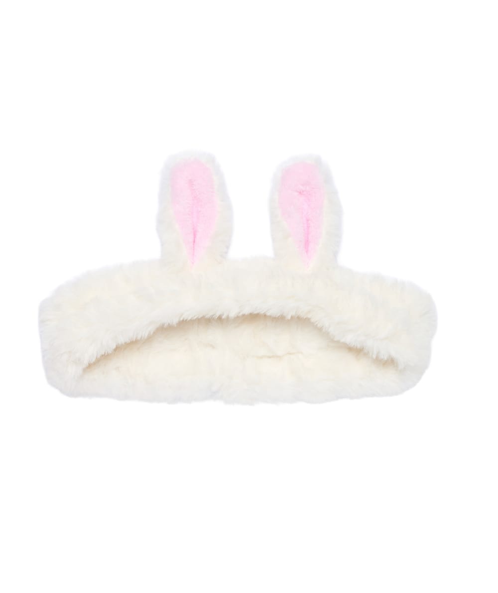 Bandeau en polaire avec oreilles de lapin;