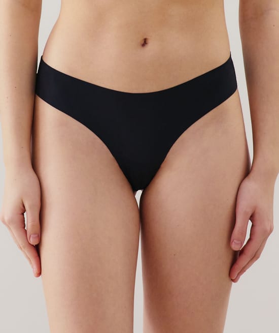 Tanga en microfibre;