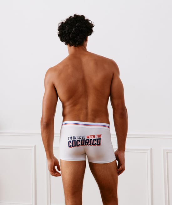 Cotton boxer shorts;