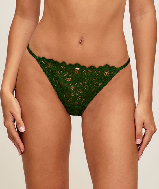 Culotte en dentelle florale;