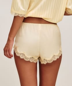 Short en satin et dentelle Champion;
