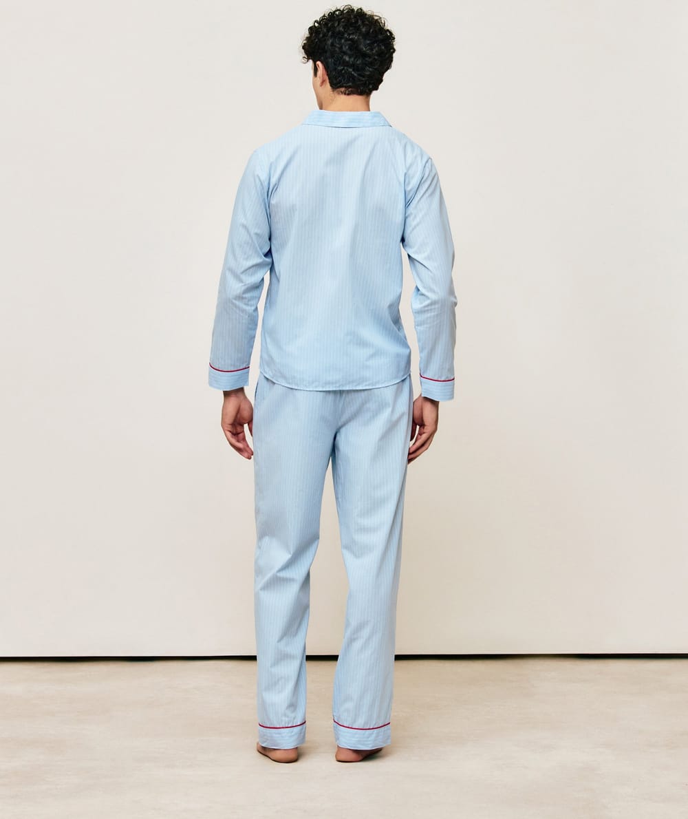 Cotton striped shirt;