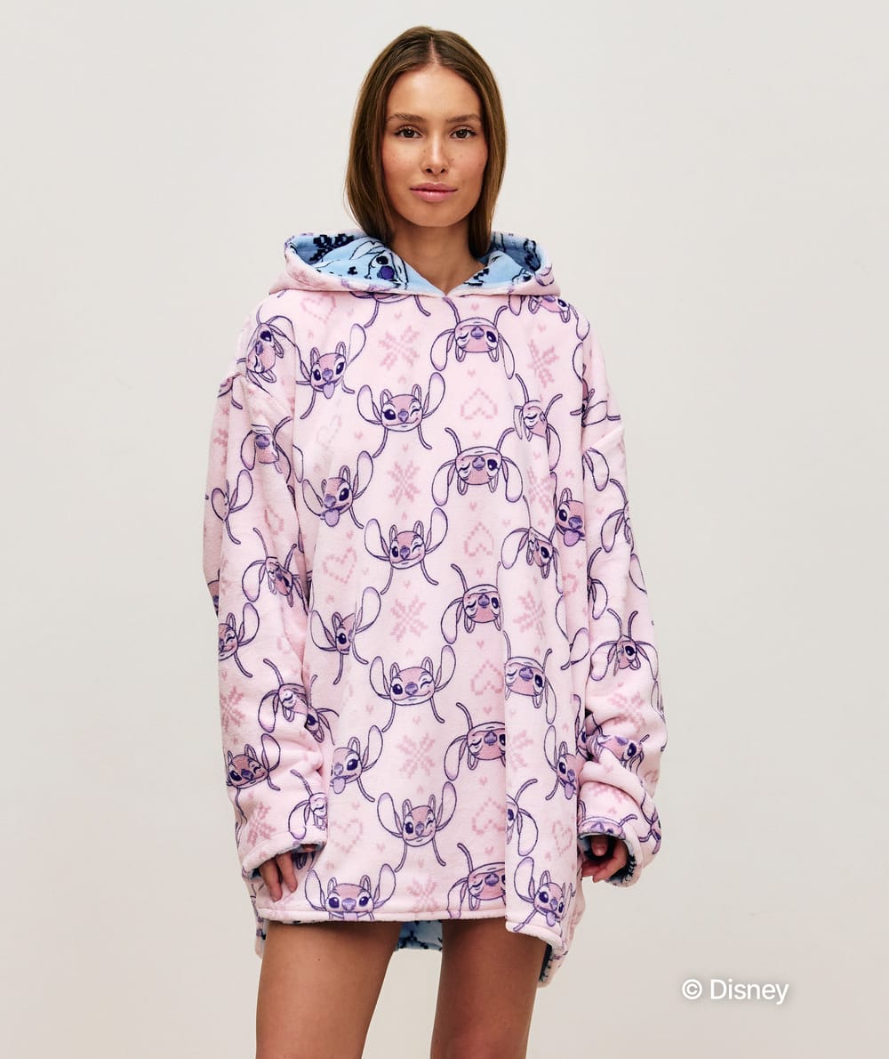 Sweatplaid r&eacute;versible Stitch et Angel;