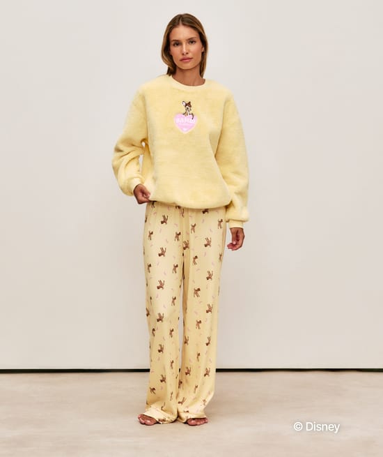 Sweat en fausse fourrure Bambi;
